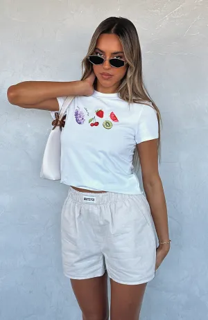 Classic Appeal Quick Pocket Access Nothing But Love Shorts Oat