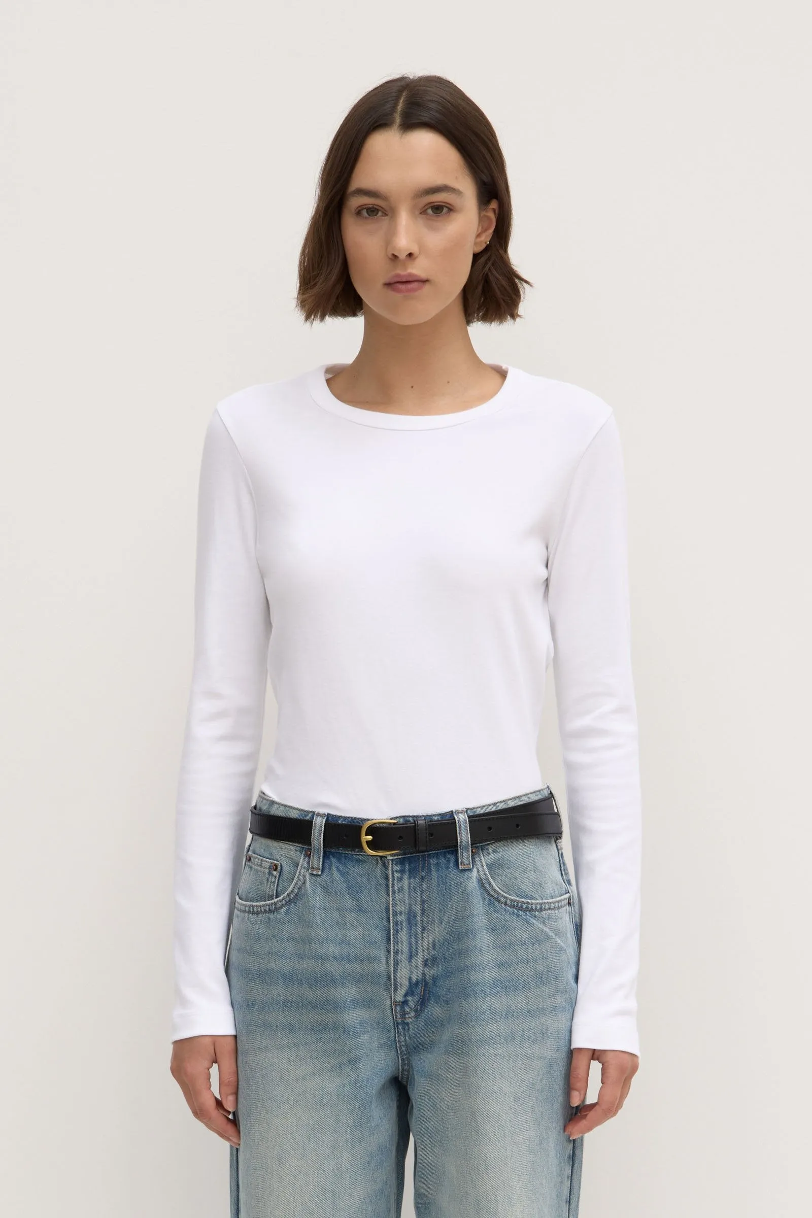 Lyla Long Sleeve Tee Colorfast Dye