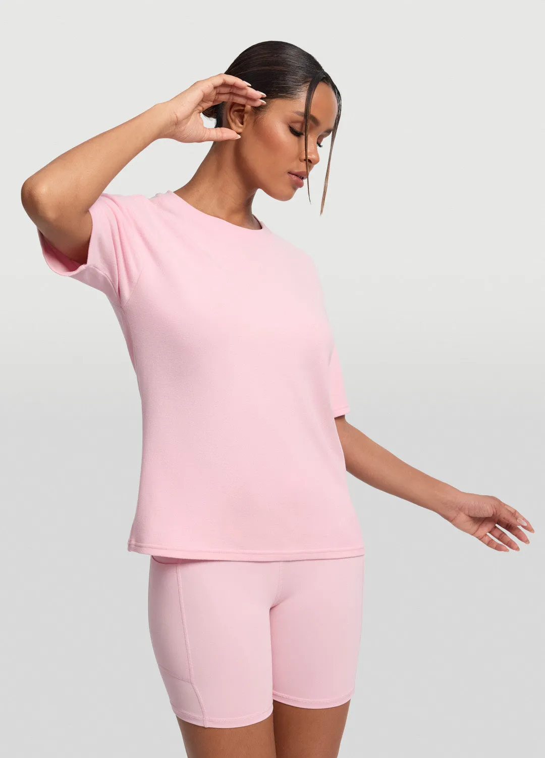 Flexible Neckline oversized but not shapeless Everyday Relaxed T-Shirt