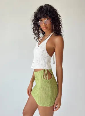 Motel Juna Skirt Lime Chic Mood Active Wear