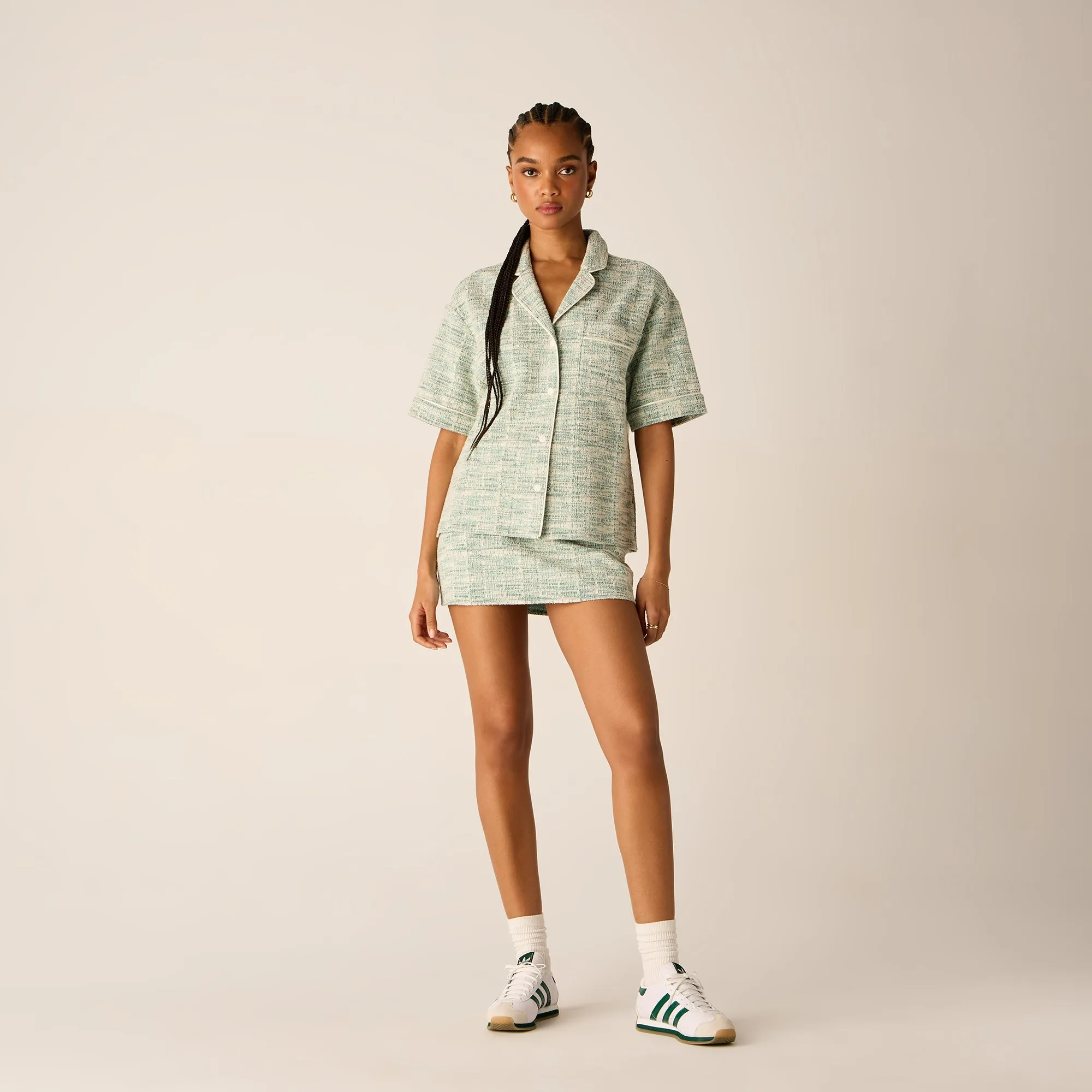 Kith Women Tweed Sven Skort - Mykonos Easy Vibe