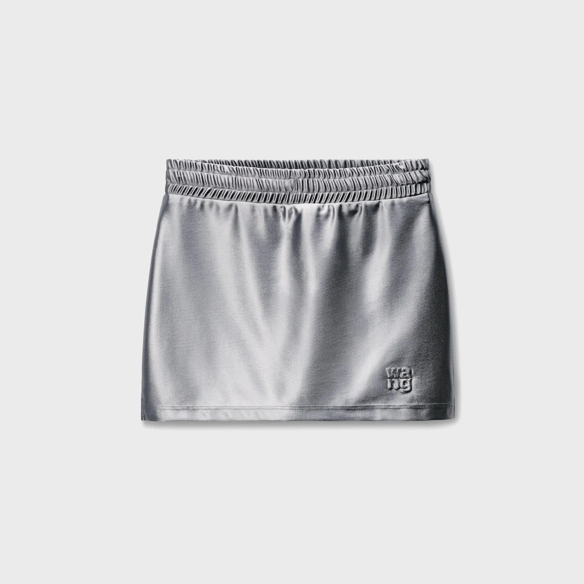Sleek Styling T by Alexander Wang Mini Skort - Black