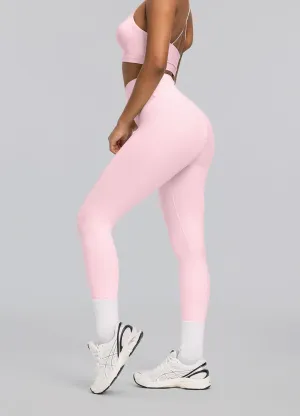 ? Leggings Ribbed Texture Fabric