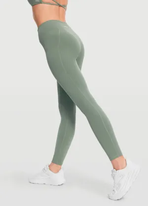 Side Pocket Leggings Durable Elastic