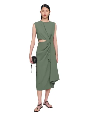 Durable Construction Pistachio Seymour Tri Acetate Dress