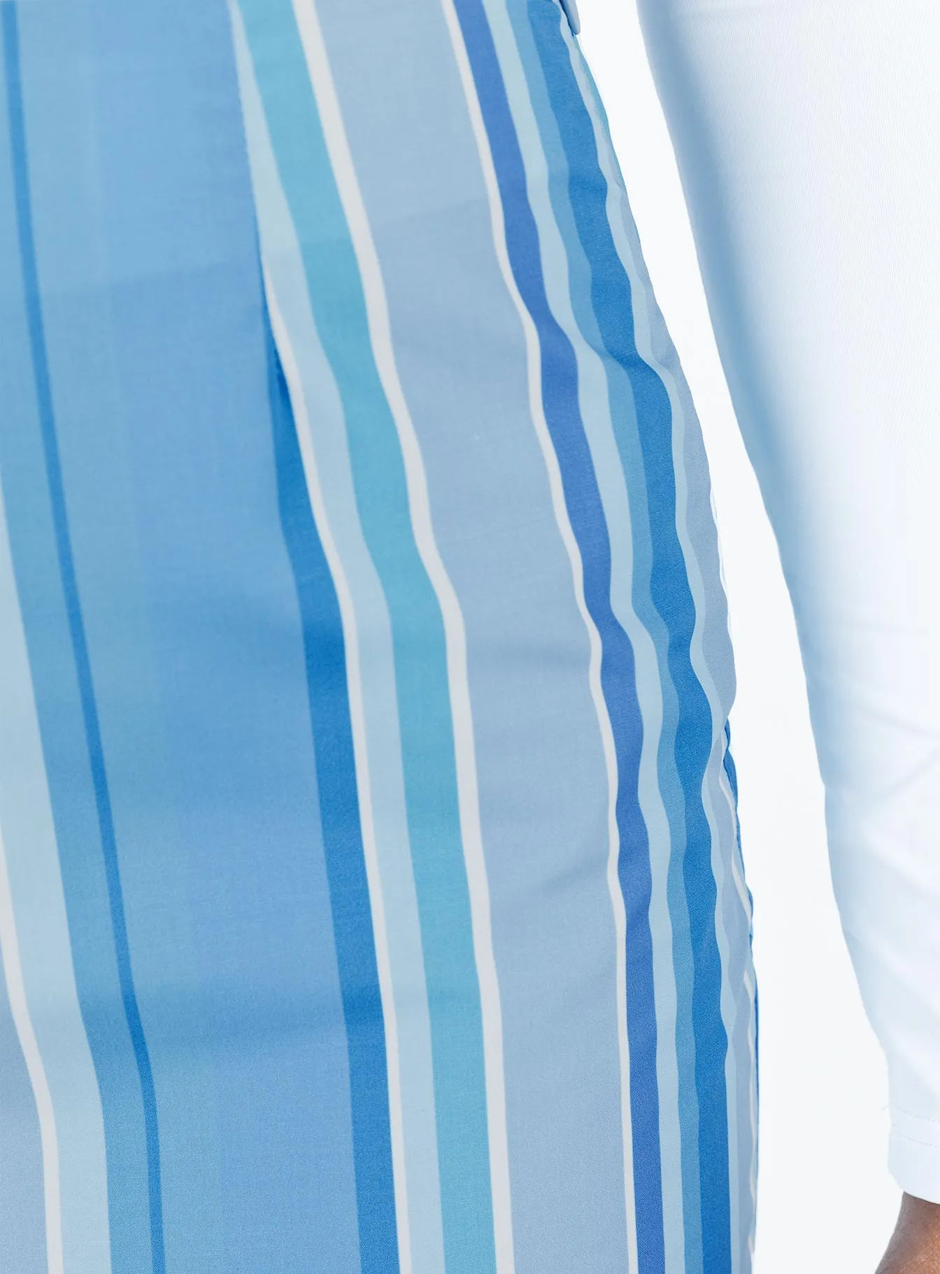 Beechwood Mid Rise Mini Skirt Blue Relaxed Style Functional Fashion