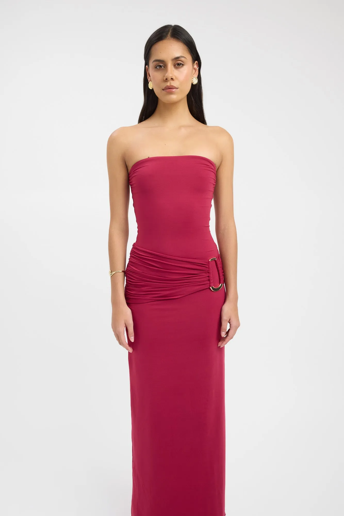 Torin Trim Maxi Dress LayeredPanels Quick Core