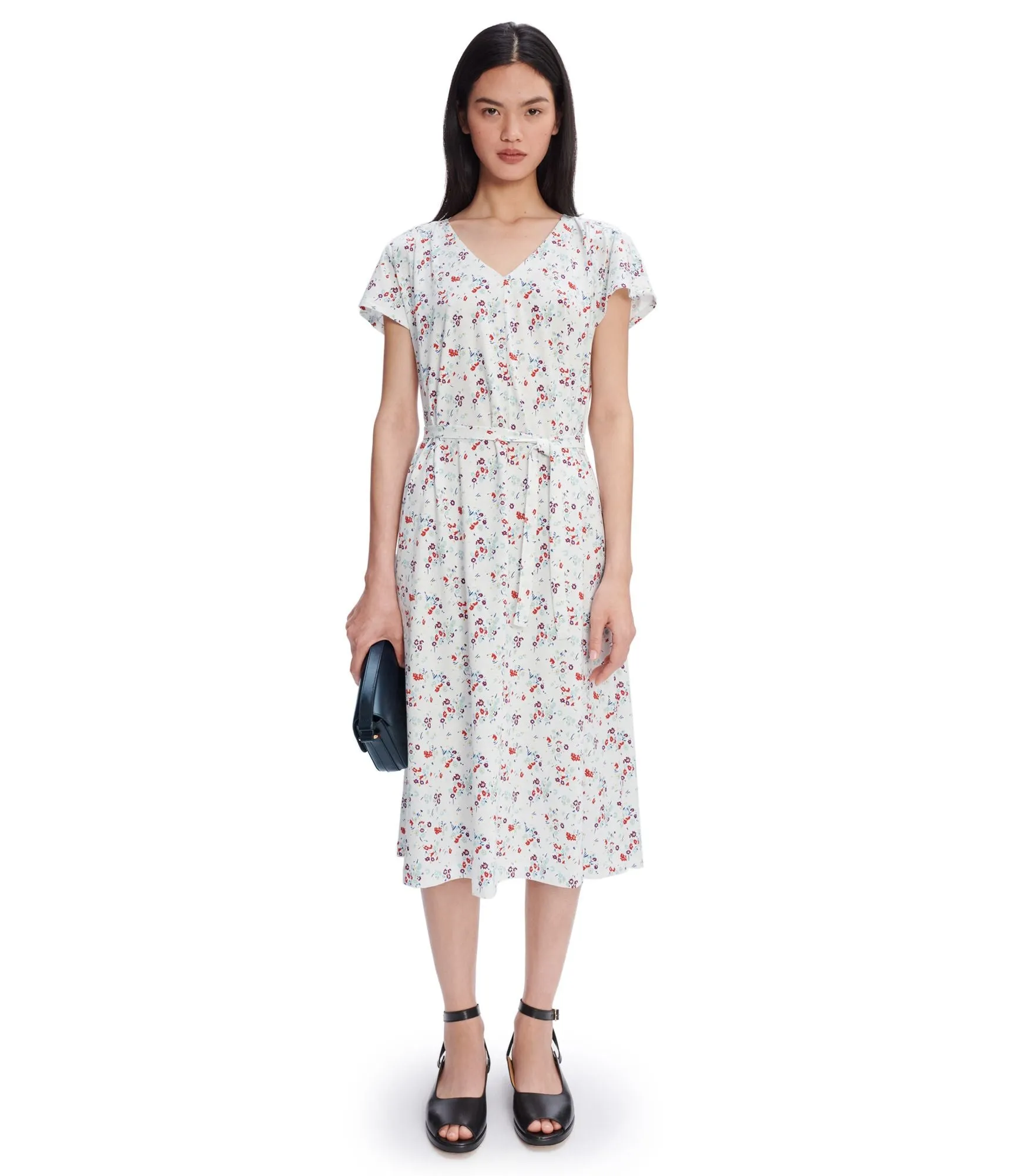 OdorResistant Coating yoga mode Ecru Georgia Dress (Women)
