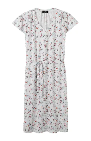 Ecru Georgia Dress (Women) Camera Glow NonRestrictive Cut