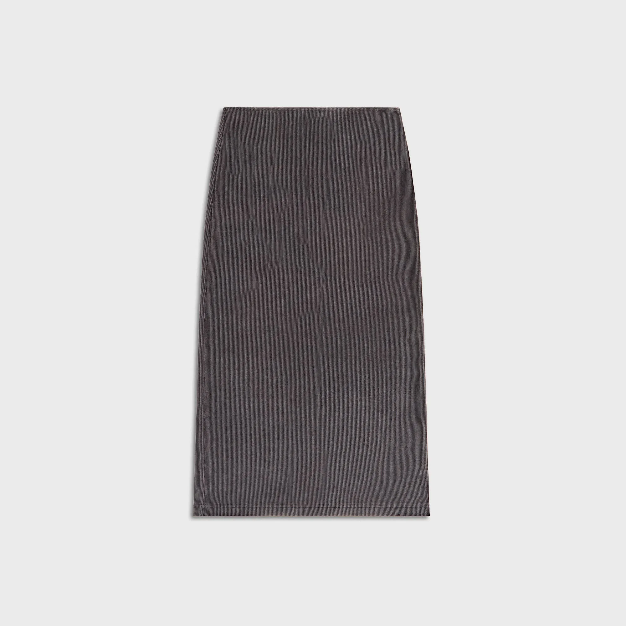 Elastic hem Kith Women Mila Maxi Skirt - Hematite