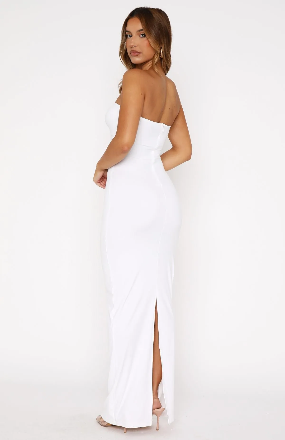 StretchComfort Life After Love Maxi Dress White
