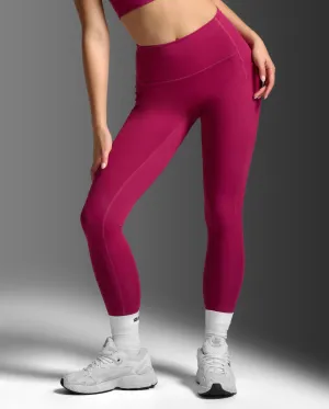 Bio Nylon Hi-Rise Compression Tights Shaping Contour Lines For Teens Daily Routine