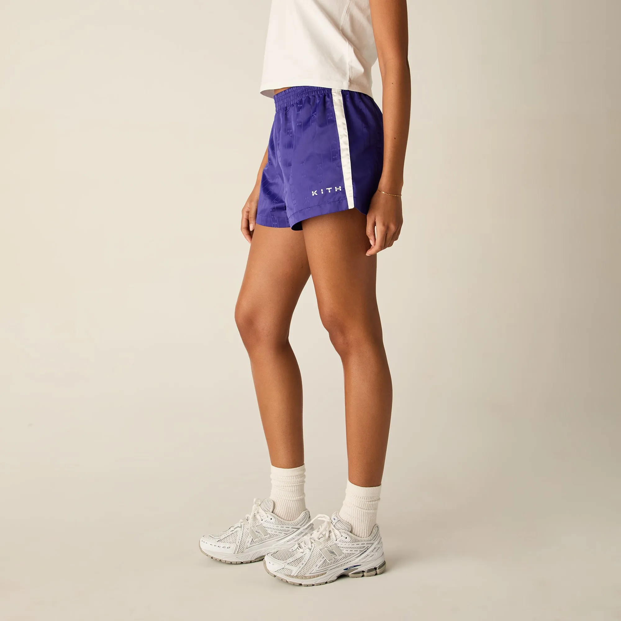 Kith Women Nilah II Soccer Shorty - Trophy Recycled Elastic Trim GussetDesign