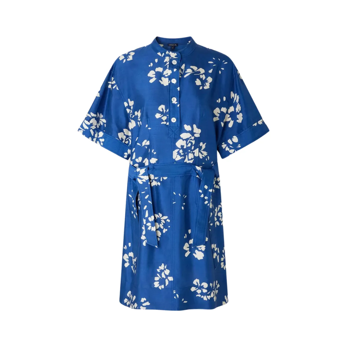 Late Breeze Wild Mood Blue Off White Wanda Dress