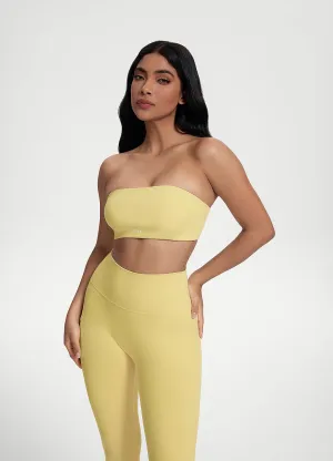 YarnDyed Stripes Back-Clasp Bandeau Top