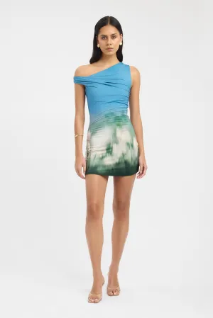 Maya Mini Dress Denim Cool
