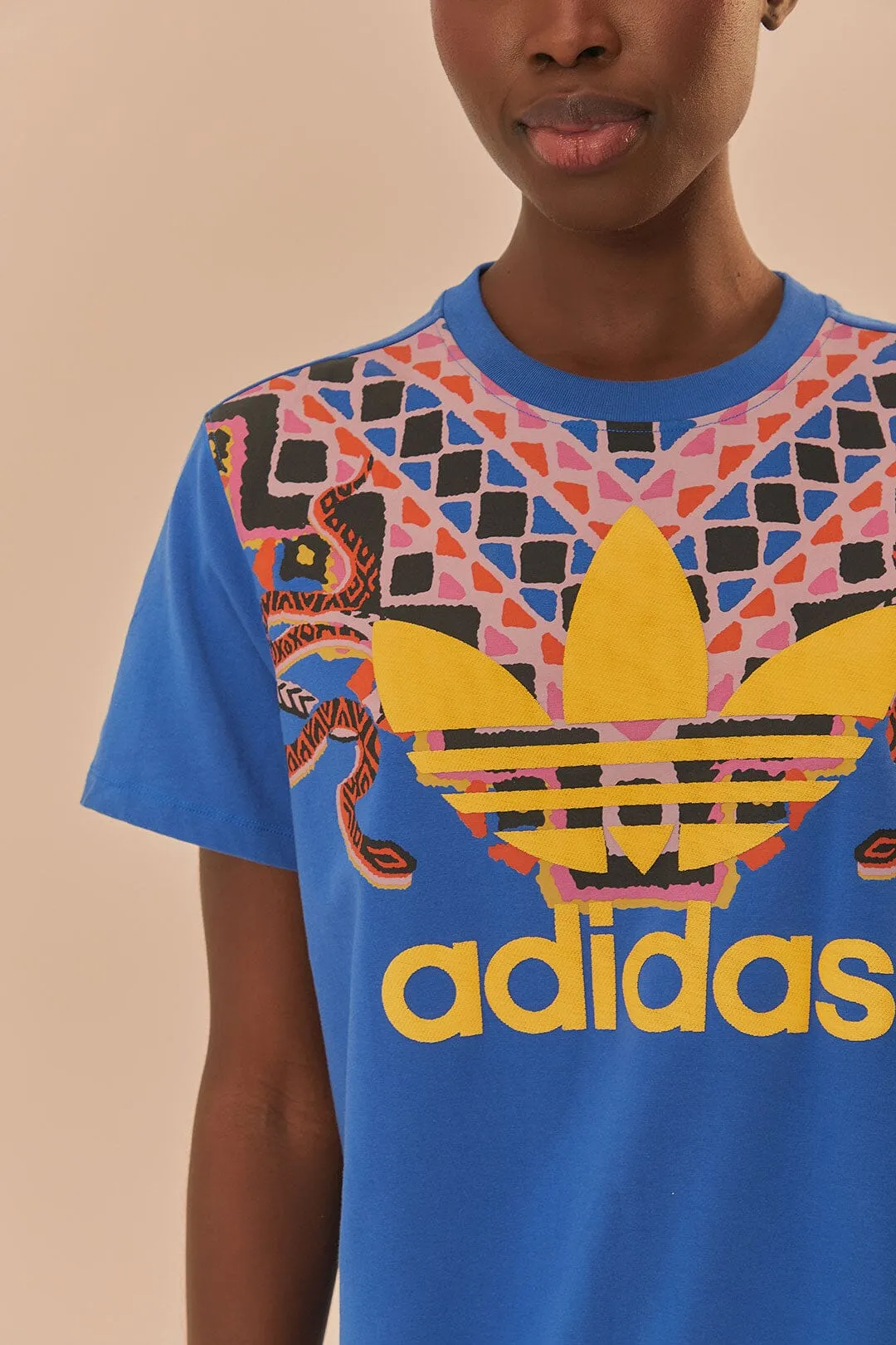SoftLining Rush Mode Blue Adidas Farm Rio T-Shirt Dress