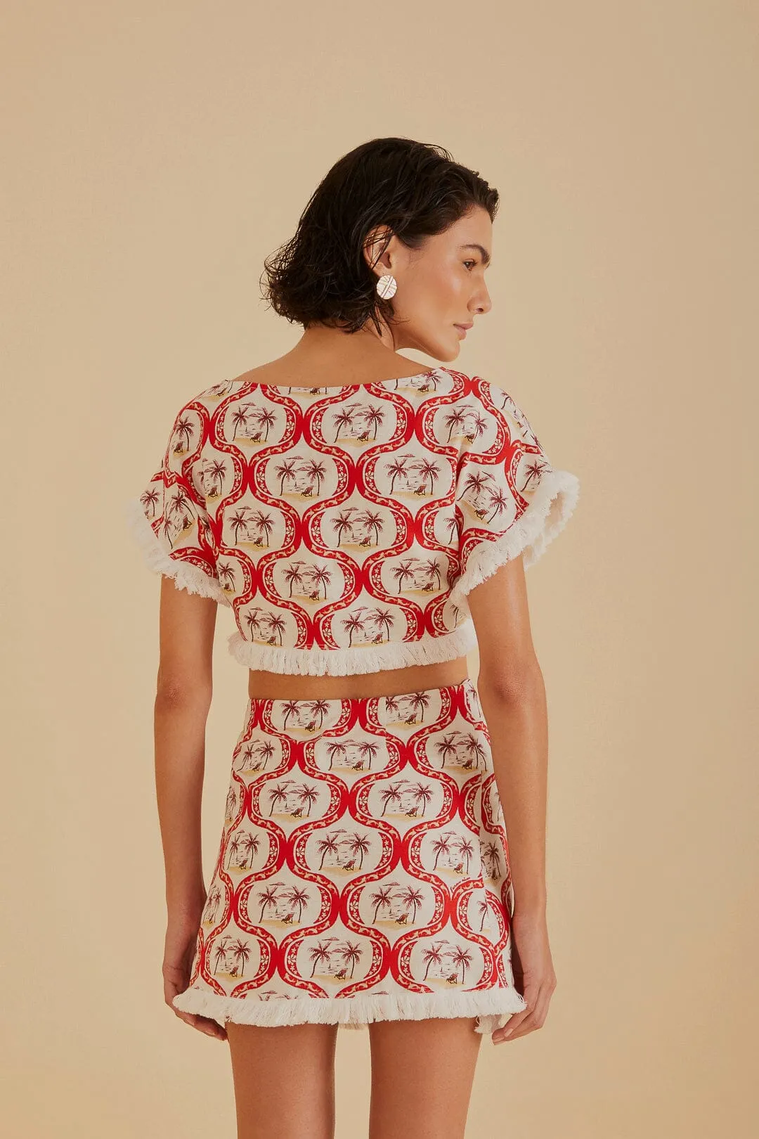 Summer Beach LENZING? ECOVERO? Euroflax? Mini Skirt Mix Separates