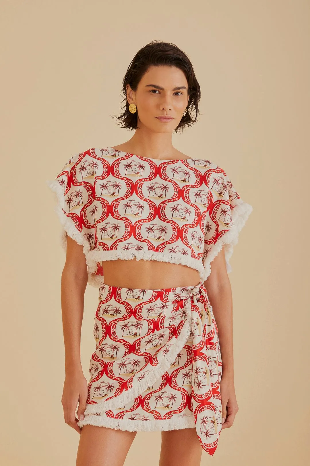 Summer Beach LENZING? ECOVERO? Euroflax? Mini Skirt Outfit Essence