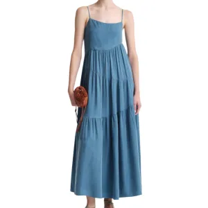 Rivera Cupro Maxi Dress ButterSoftKnit Elite Core