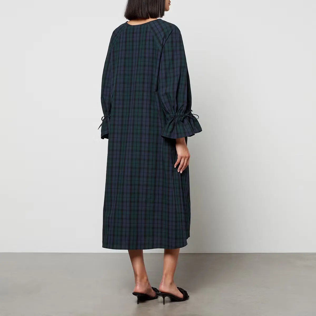 Dress With Side Pocket Couple Look SplitHemDesign