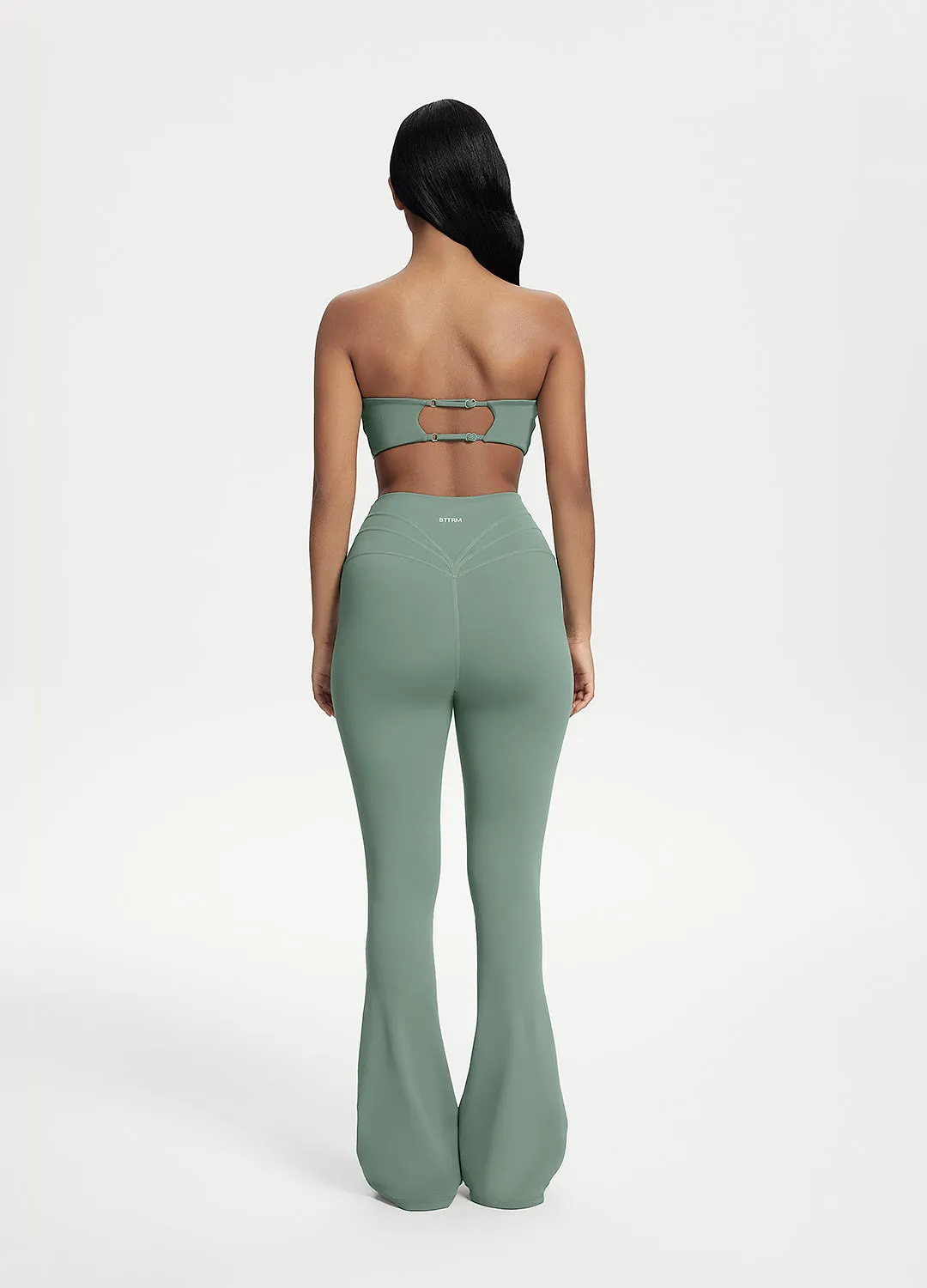 Back-Clasp Bandeau Top Lightweight Design
