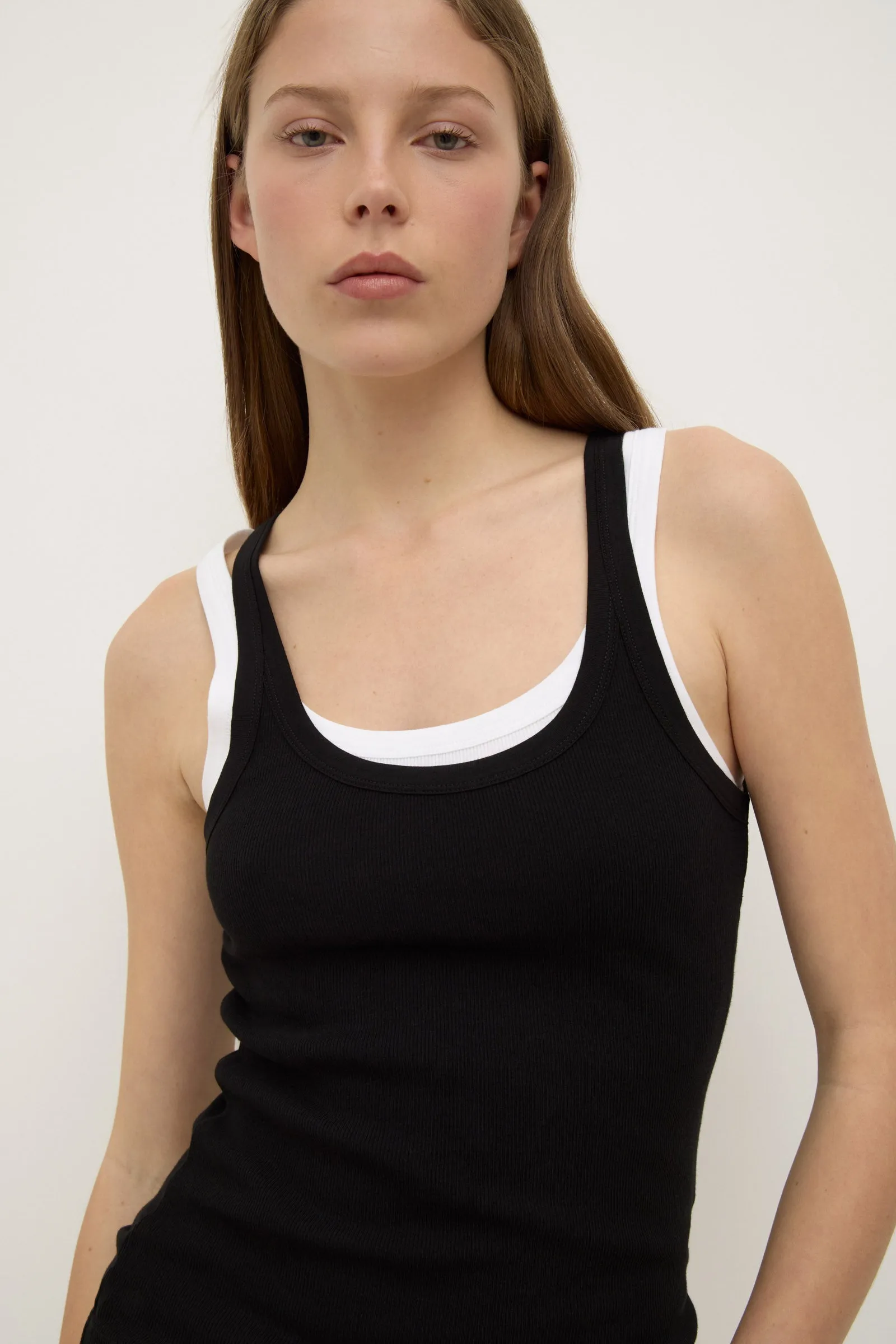Charlie Rib Tank AntiStaticTechnology AntimicrobialCoating