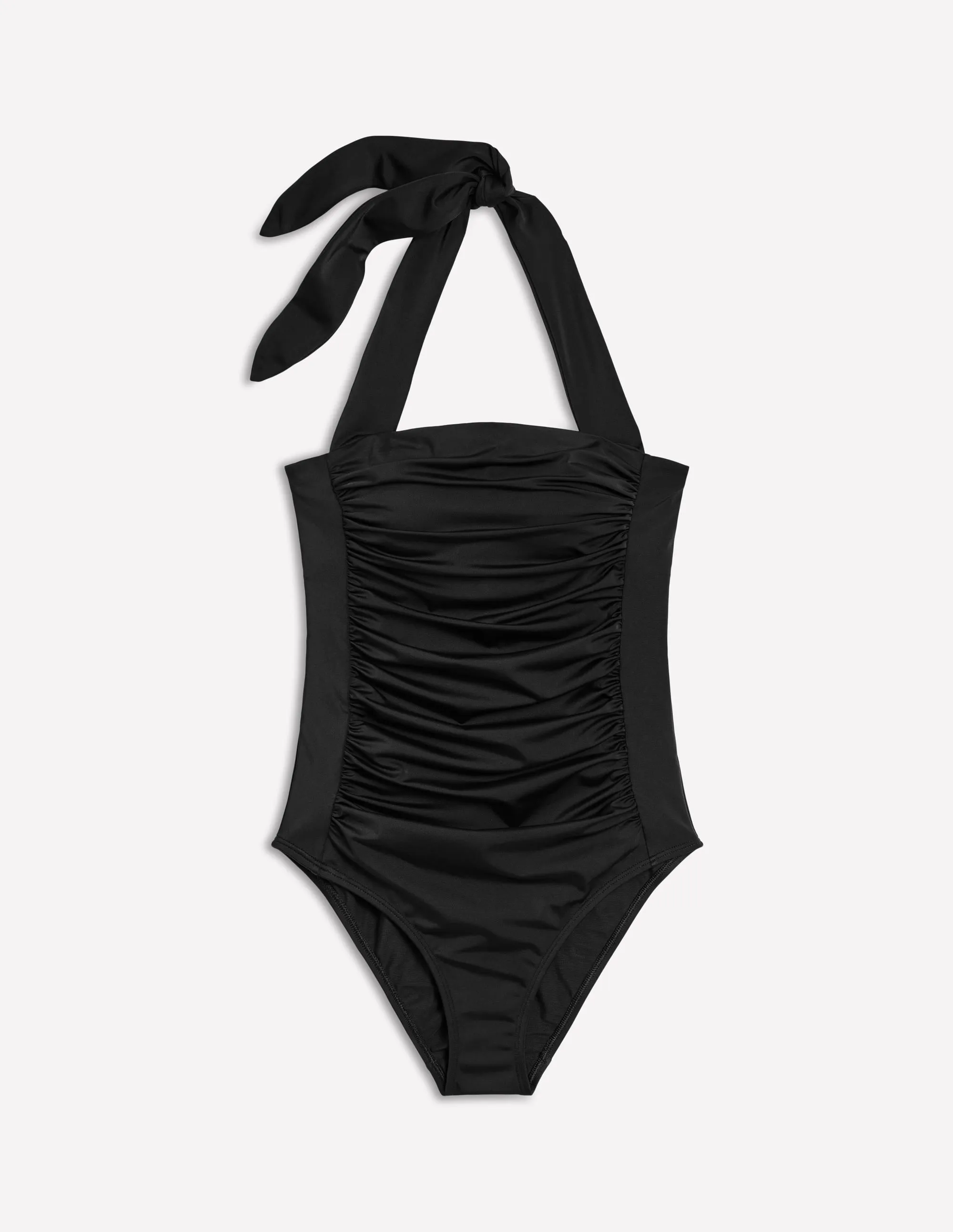 Kythira Ruched Swimsuit-Black Net Fit