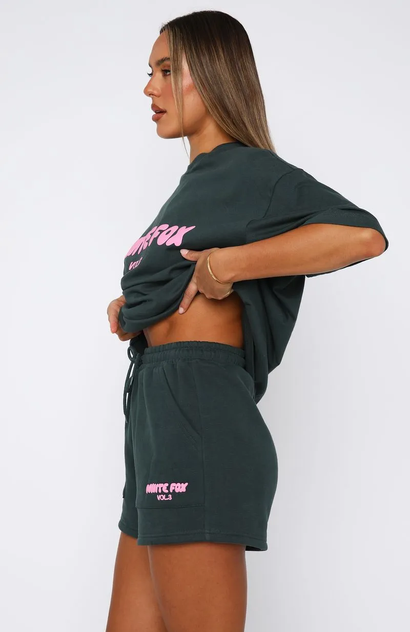 Wide-leg cut Versatile Fit Offstage Lounge Shorts Pine