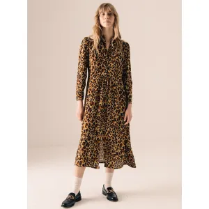 SmoothInnerLining Sunset Scene Suzie Winkle Dress Magda Fauve