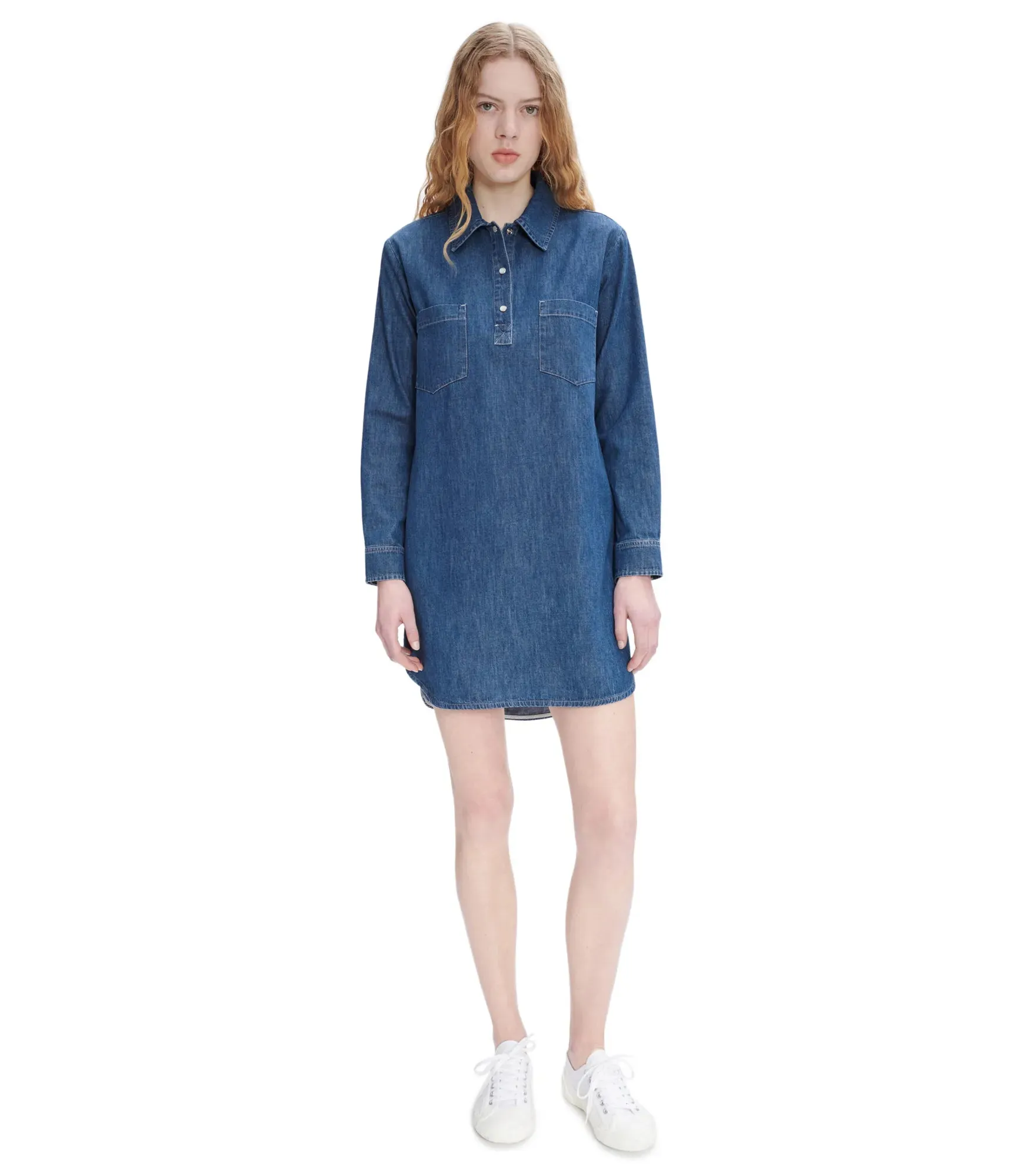 Polish Glow Indigo Delave Texas Dress