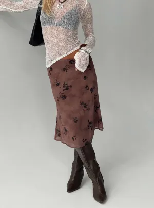 Style Moment Moses Midi Skirt Multi