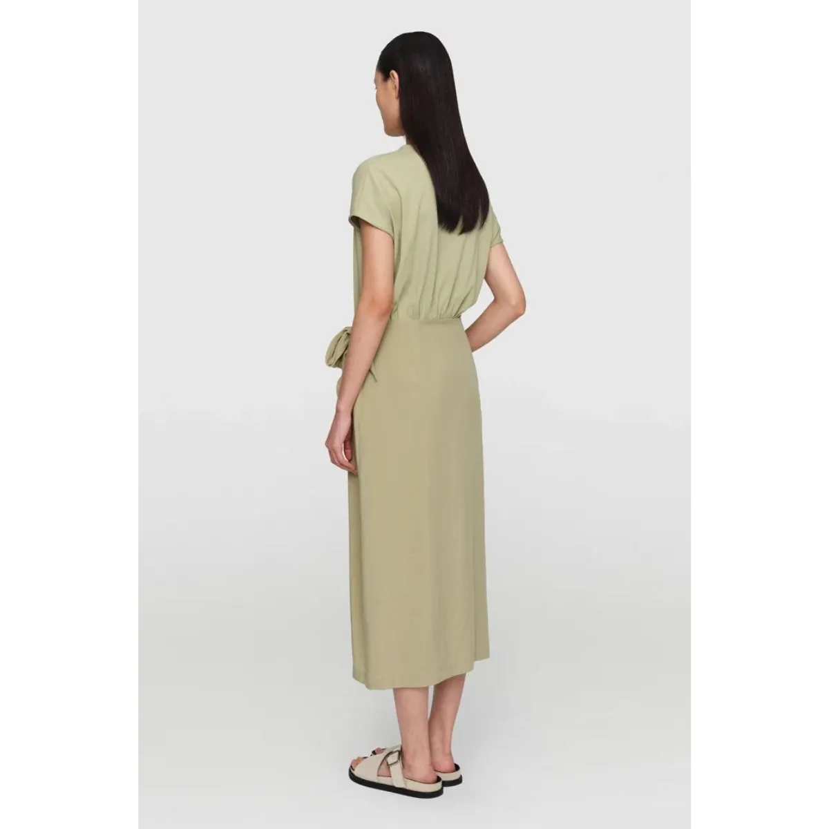 Sepia Organic Cotton Jersey Dress Still Soul FlexibleCuff