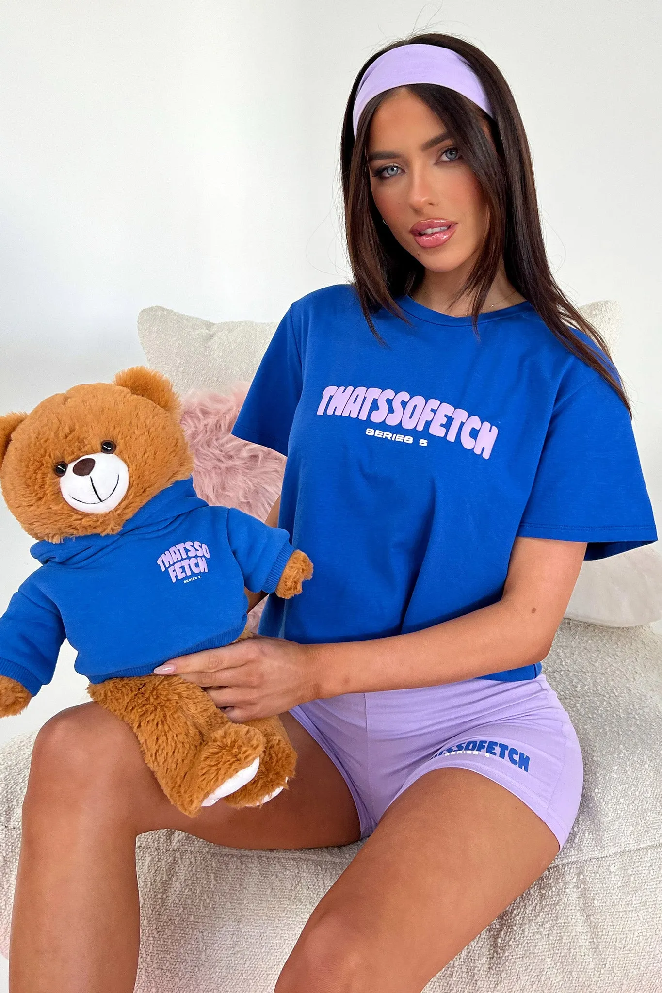 Series 5 Oversized Tee - Royal Blue Breathable Style Regular Fit