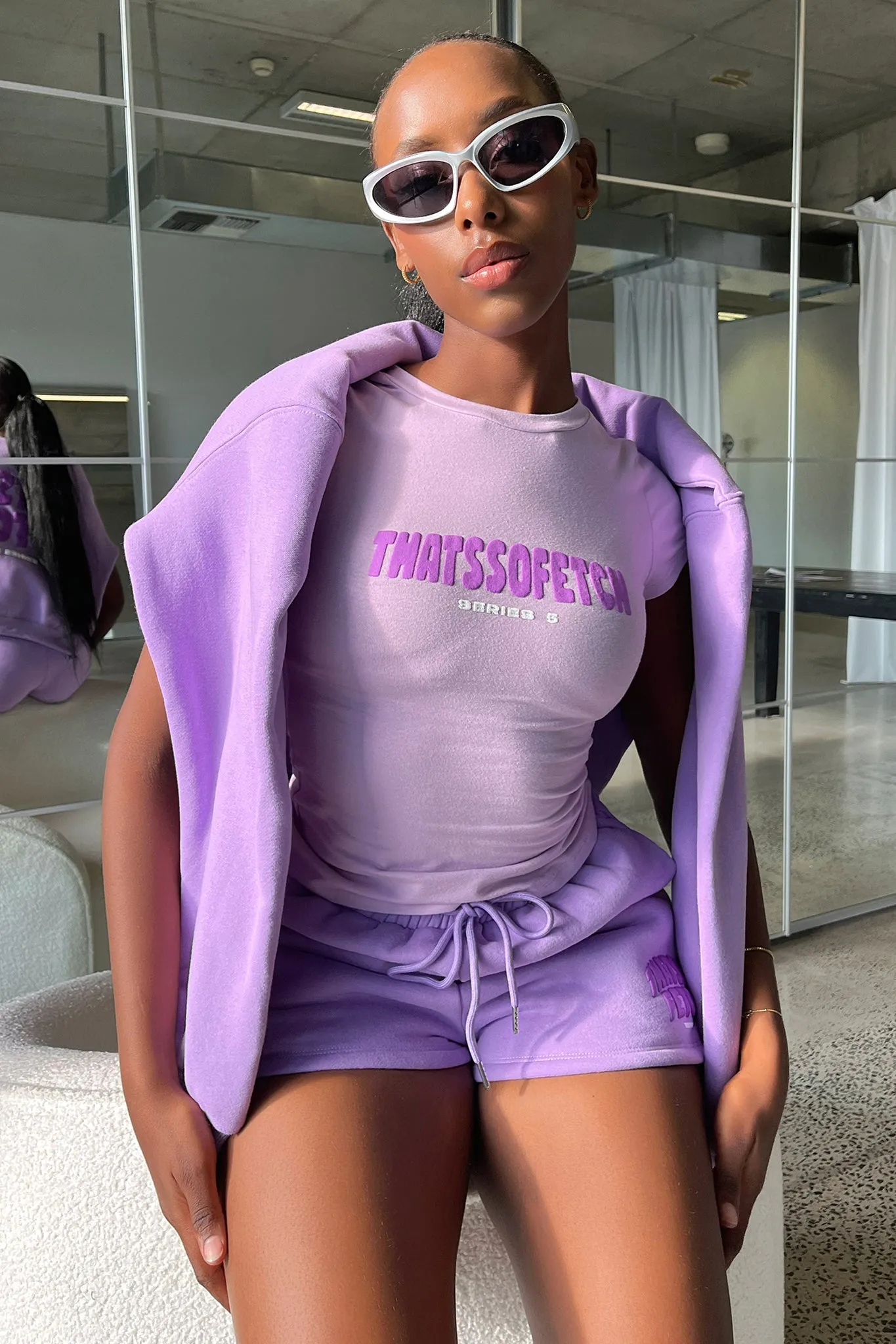 Series 5 Tee - Lilac Sports Apparel