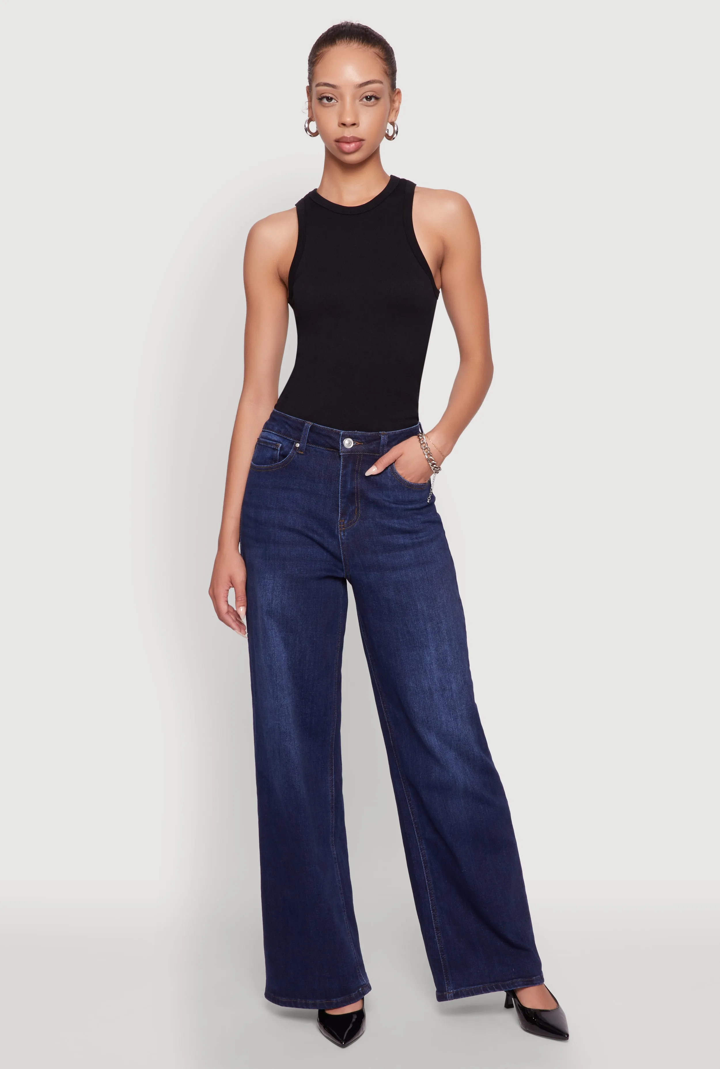WAX Whiskered Wide Leg Jeans Traveler Gear Morning Stroll Rainy Day Everyday