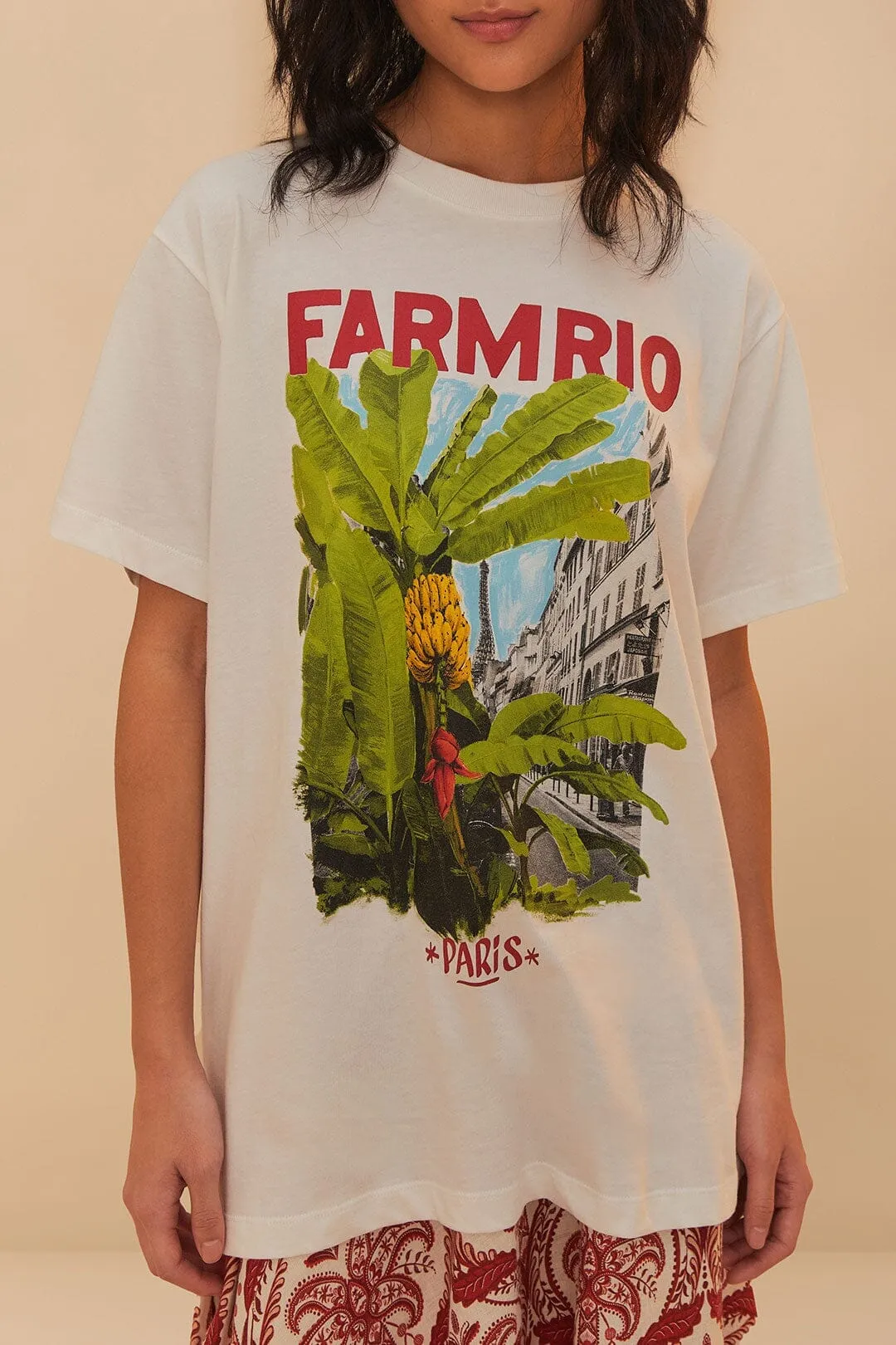 CompactPackability FlexFitTechnology Off-White From Brasil To The World Relaxed T-Shirt