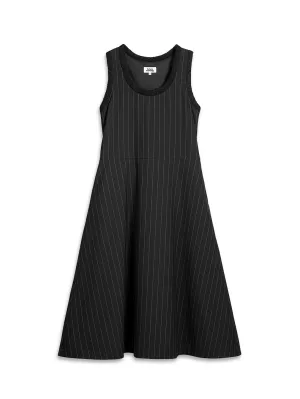 Striped Long Dress Free Shape