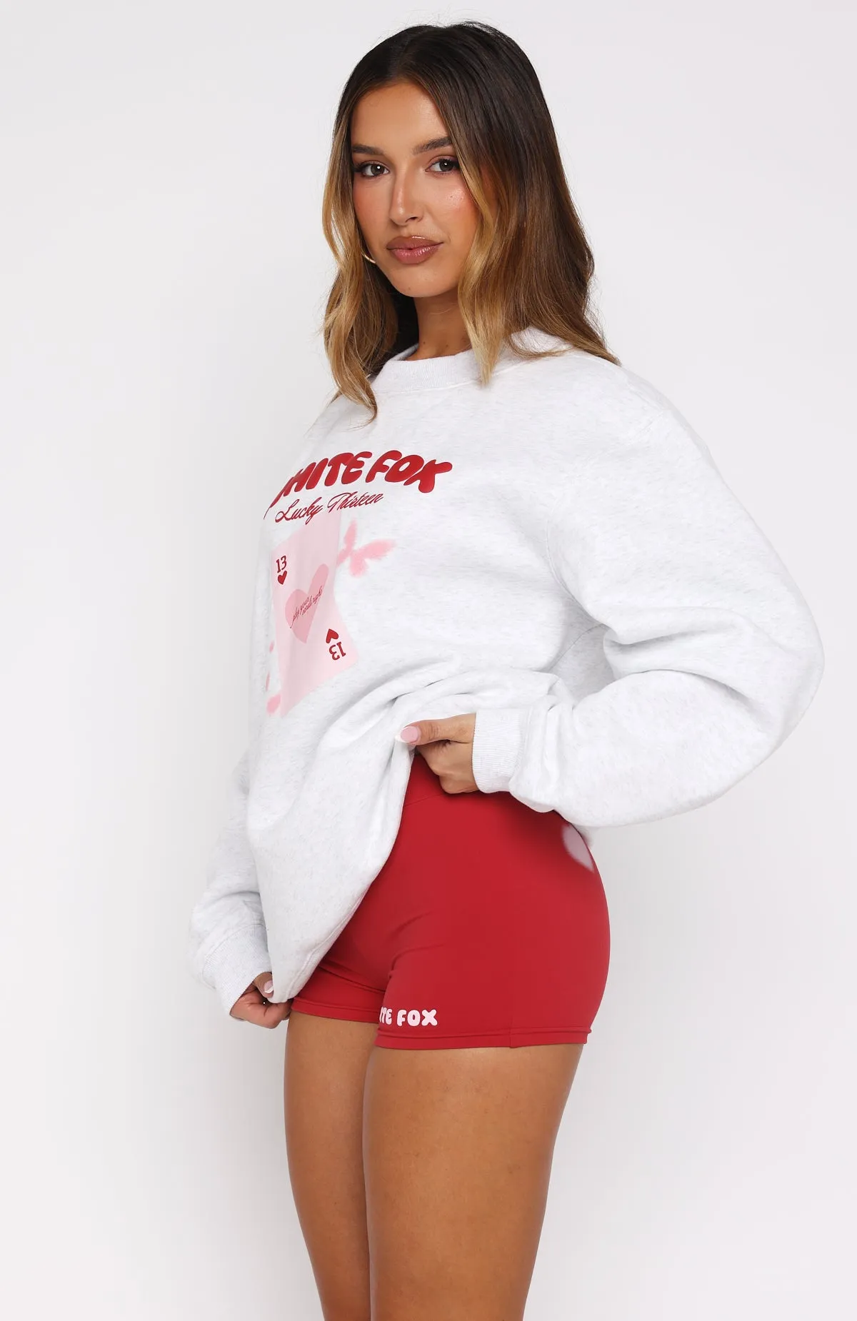fresh start Water resistant coating Lucky Thirteen Charise Booty Shorts Red
