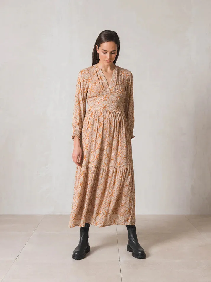 Vestido Dress Lightweight Construction Village Charm