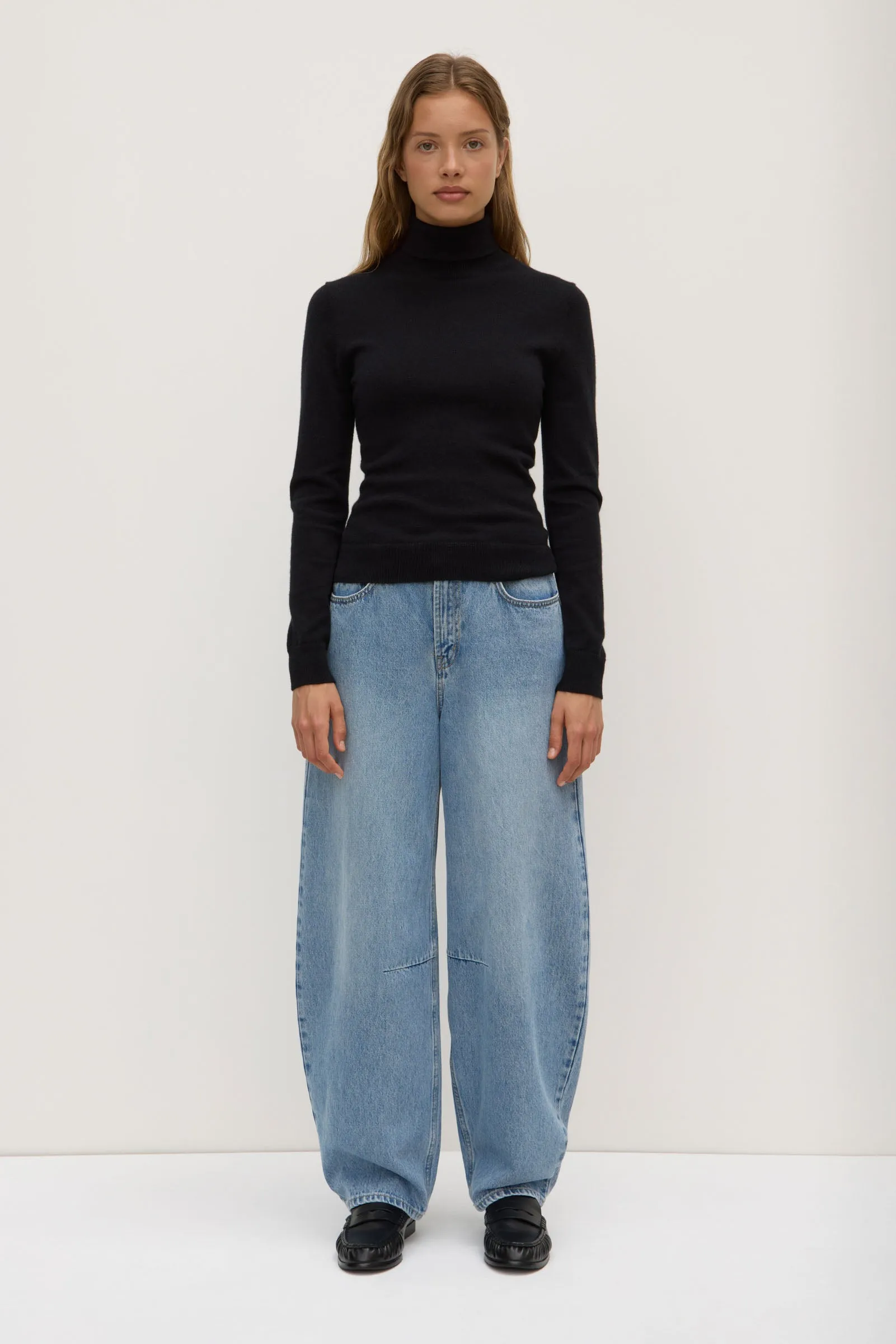 OdorControlClothing AdjustableWaist Lara Cashmere Long Sleeve Top