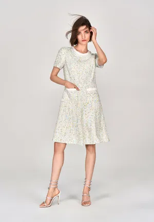 Lime Twist Tweed Dress TemperatureControlTechnology Tale Core