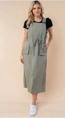 Maysen Overall Dress (Sage) Friend Wedding Seasonal Essentials