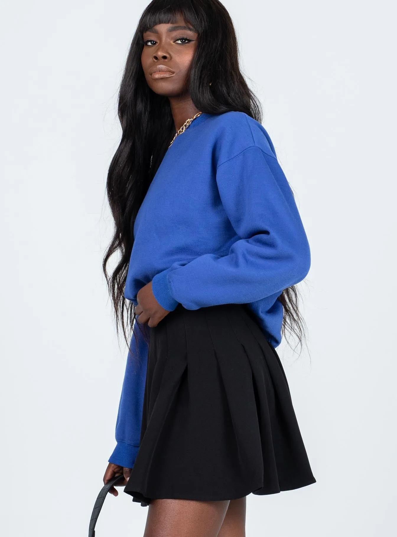Lucid Mini Skirt Black Wedding guest Fresh Detail