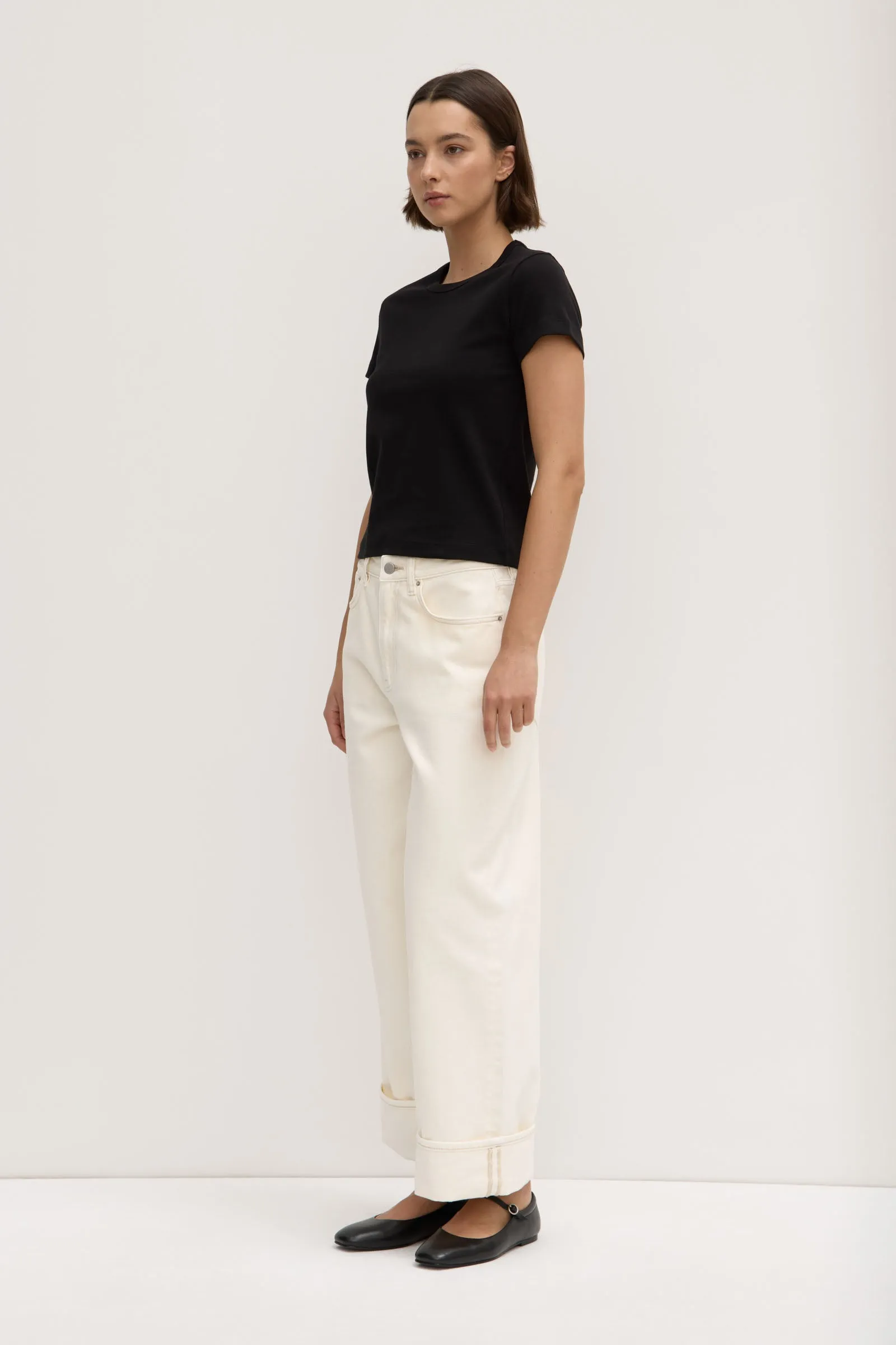 Lyla Cap Sleeve Tee MachineWashable HighVisibility