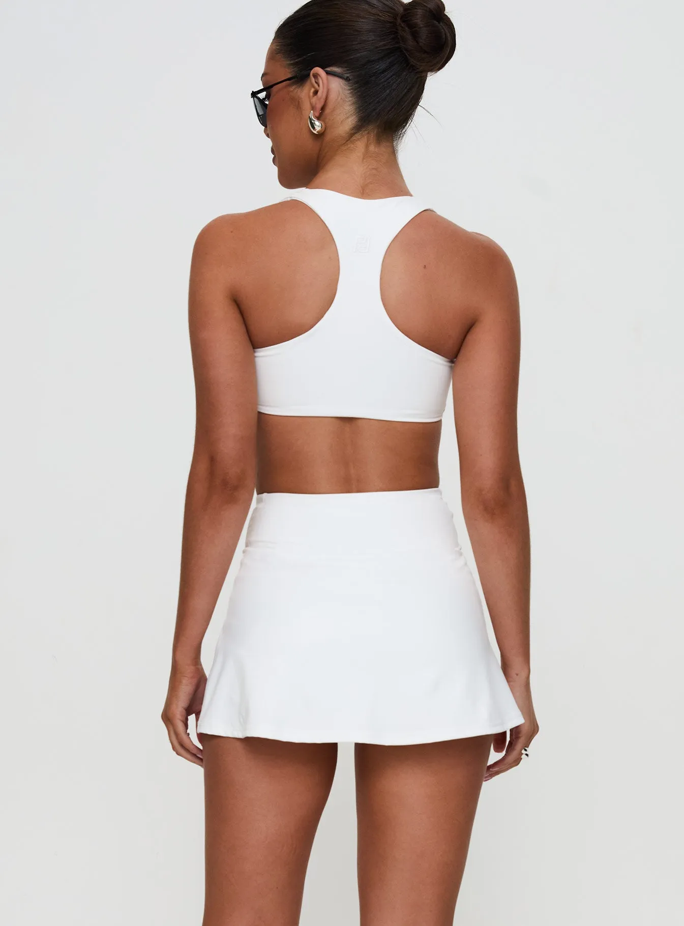Fresh Vibe Sophisticated Mood With Purpose Active Skort White