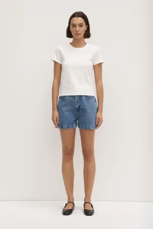 Lyla Cap Sleeve Tee Snug fit