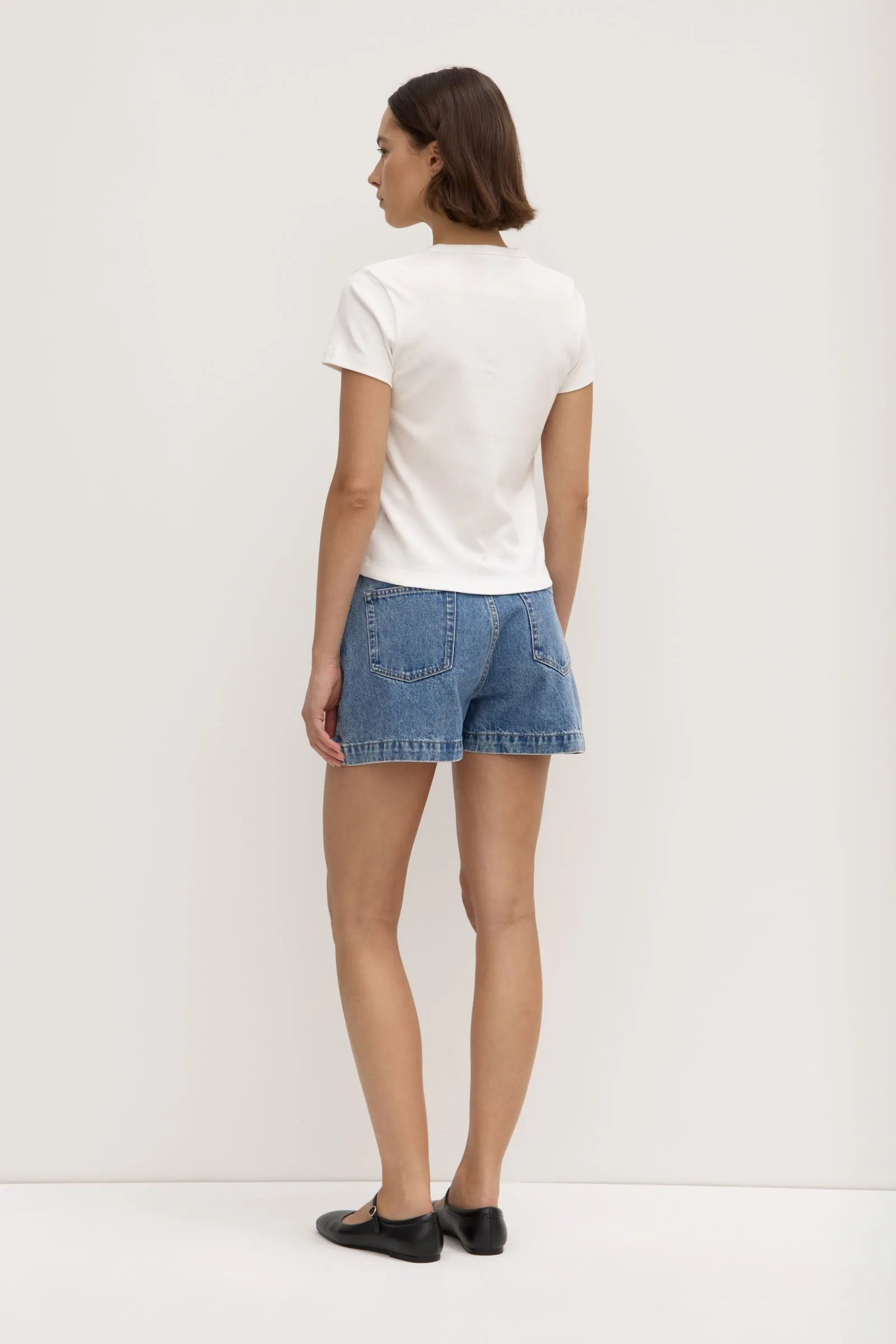 Lyla Cap Sleeve Tee Light Ease