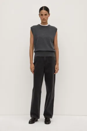 Relaxed Cashmere Vest Coastal Chic