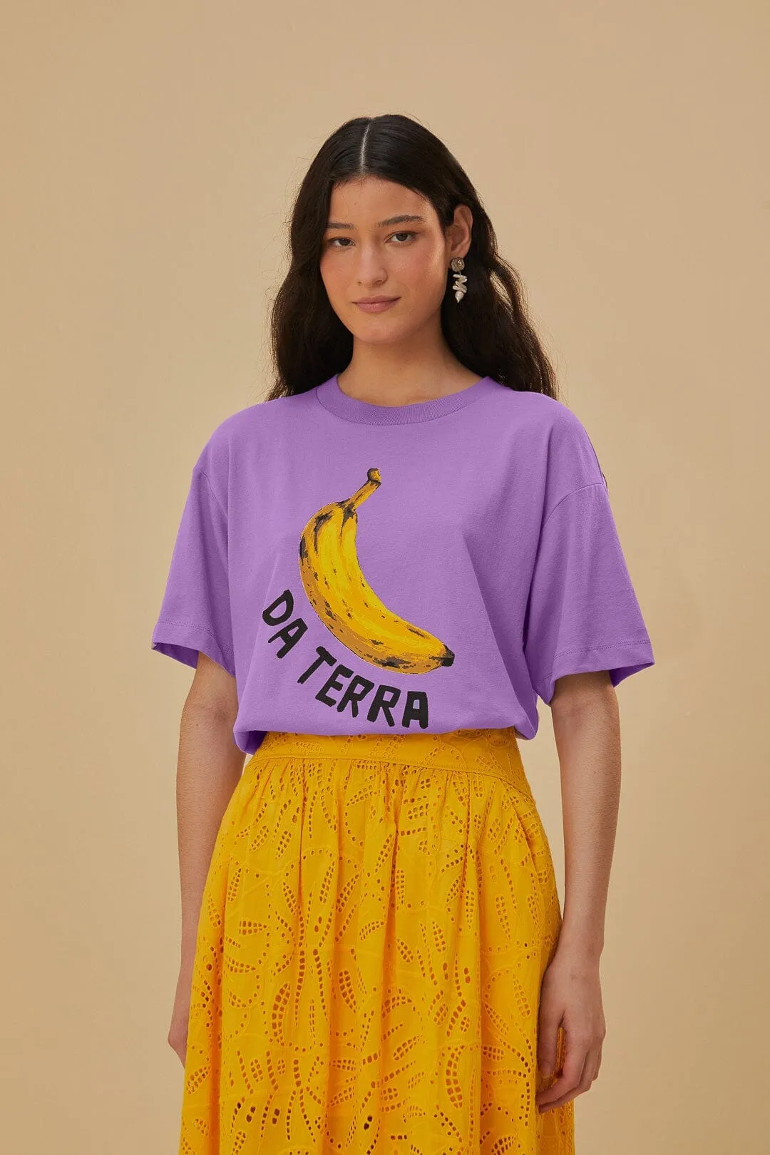 QuickRelease Fasteners Da Terra Relaxed Organic Cotton T-Shirt